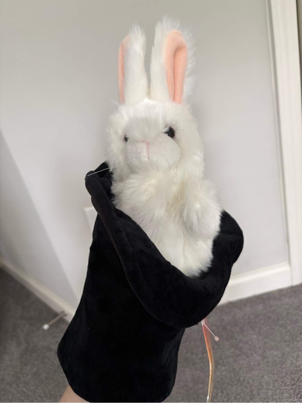 folkmanis puppet Rabbit in Hat - Picture 6 of 8